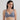 Emma Lace Padded Non-wired 3/4th Cup Bridal Wear Medium coverage Lace Bra-Grey