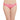 Mystique Low Waist Medium Coverage Bridal Wear Lace Bikini Panty - Pink