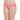 Mystique Low Waist Medium Coverage Bridal Wear Lace Bikini Panty - Pink