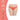 Plush Desire Low Waist Medium Coverage Bridal Wear Lace Bikini Panty - Coral