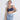 Moselle Padded Wired Full Cup Bridal Wear Full coverage Lace Bra - Navy Blue