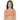 Zephyr Padded Non Wired 3/4Th Cup Push-Up Lacy Plunge Bra - Orange