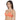 Zephyr Padded Non Wired 3/4Th Cup Push-Up Lacy Plunge Bra - Orange