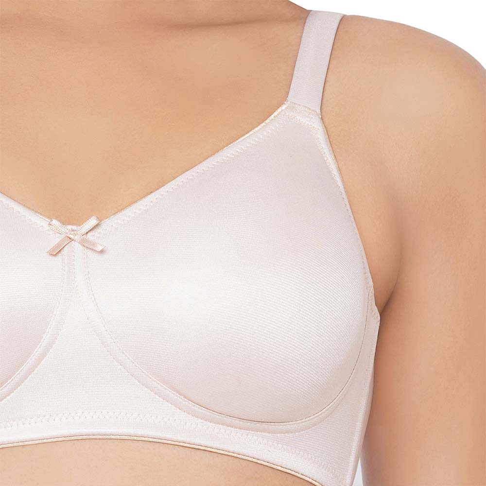 Pixie Non Padded Non-Wired Full Cup Everyday Wear Plus Size Full Support Minimizer Bra - Beige