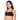 Contour Padded Wired 3/4th Cup Full Coverage Mesh Fashion Bra - Black