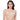 Essentials Padded Non-wired 3/4th Cup Everyday Wear Cotton Blend T-Shirt Bra - Beige