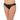 Zephyr Low Waist Medium Coverage Bridal Wear  Bikini Panty - Black