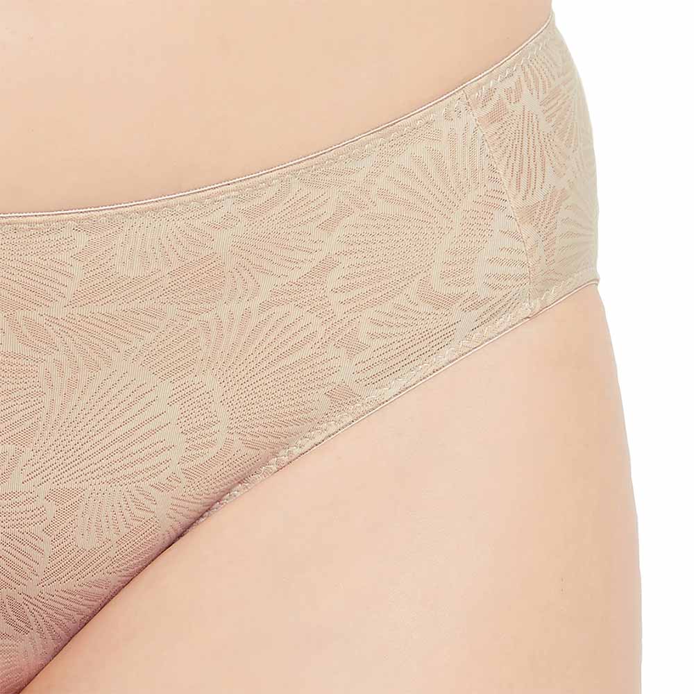 Ecozen Low Waist Medium Coverage Everyday Wear Bikini Panty - Beige