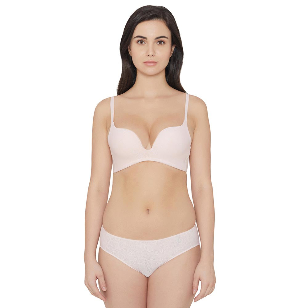 Ecozen Low Waist Medium Coverage Everyday Wear Bikini Panty - Light Pink