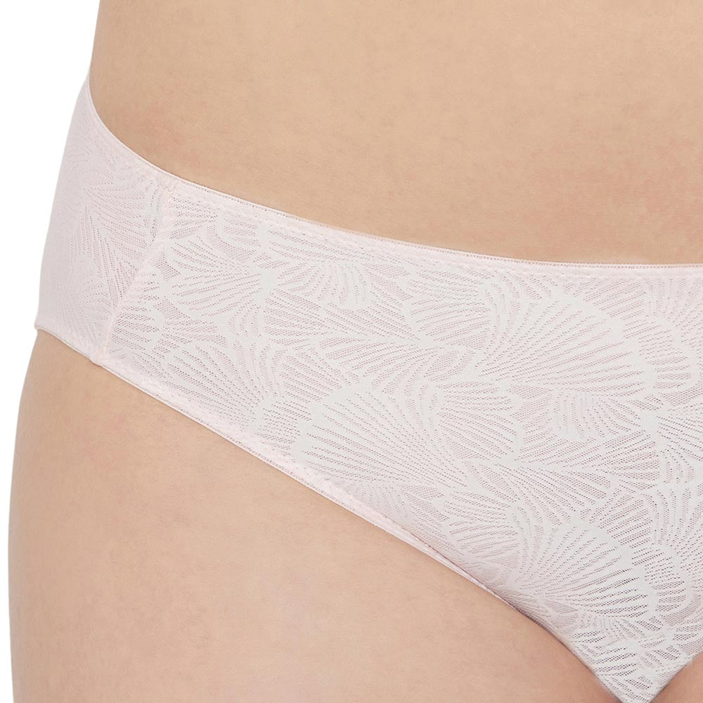 Ecozen Low Waist Medium Coverage Everyday Wear Bikini Panty - Light Pink