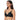 Forma Padded Wired  3/4th Cup Everyday Wear Medium coverage Lace Bra - Black