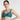 Lucy Padded Non-Wired 3/4th Cup Bridal Wear Medium coverage Fashion Bra - Teal