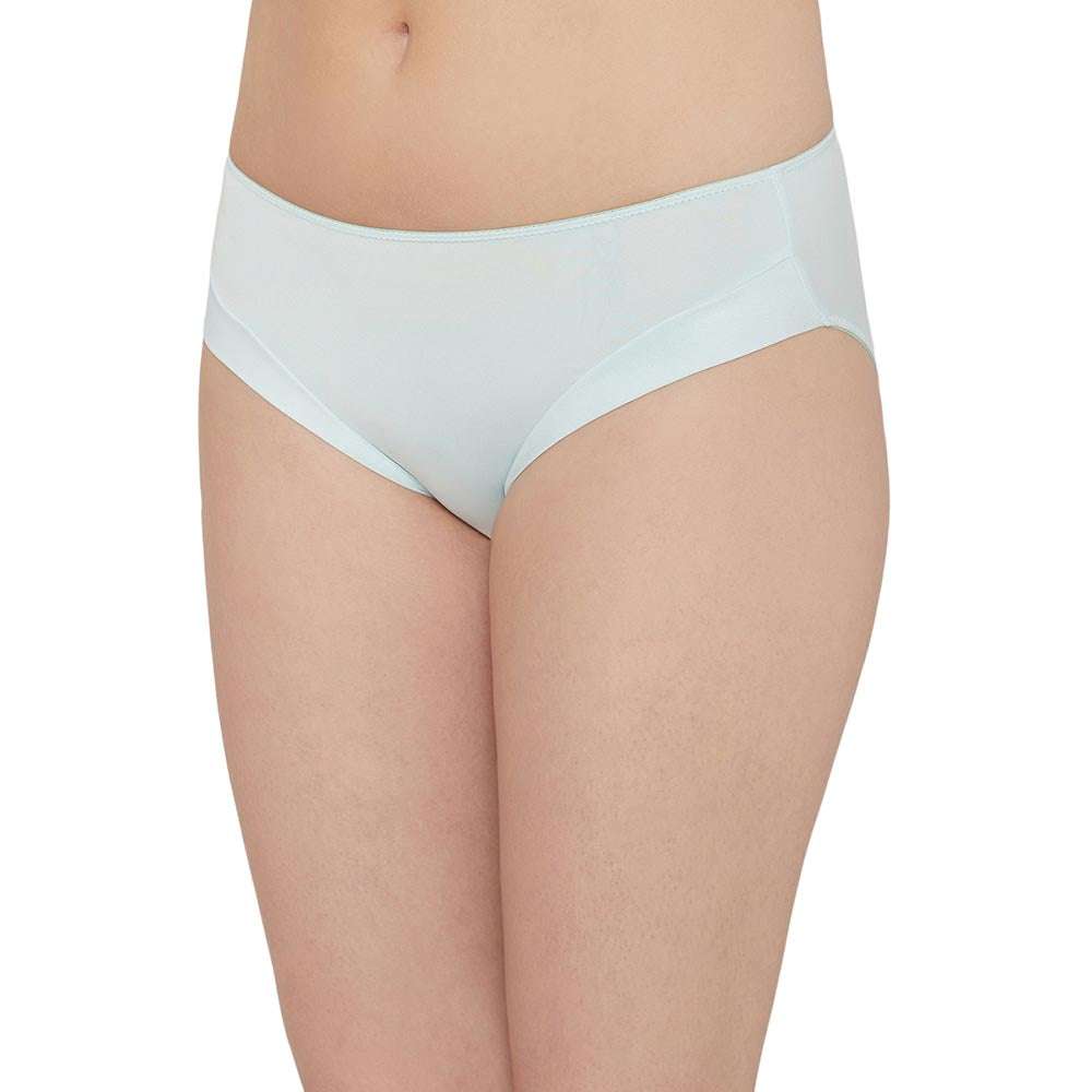 Aura Low Waist Medium Coverage Everyday Wear Hipster Panty - Mint Green