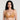Looping Padded Non-wired  3/4th Cup Everyday Wear Medium coverage Lace Bra - Brown