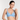 Looping Padded Non-wired  3/4th Cup Everyday Wear Medium coverage Lace Bra - Blue