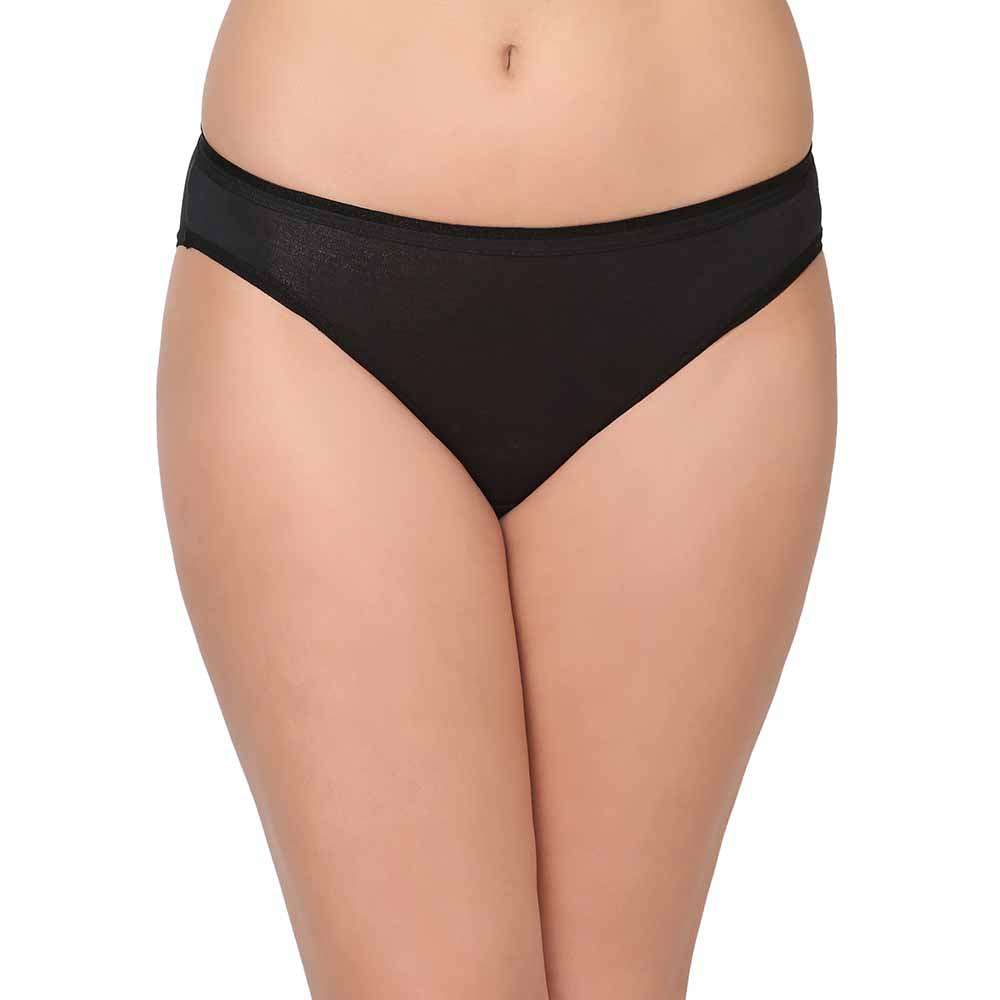 Cotton Low Waist Medium Coverage Everyday Wear Pack of 3  Bikini Panty