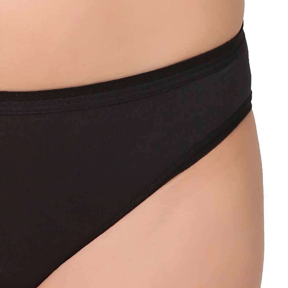 Cotton Low Waist Medium Coverage Everyday Wear Pack of 3  Bikini Panty