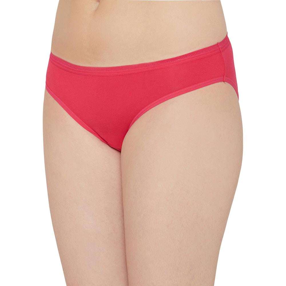 Cotton Low Waist Medium Coverage Everyday Wear Pack of 3  Bikini Panty
