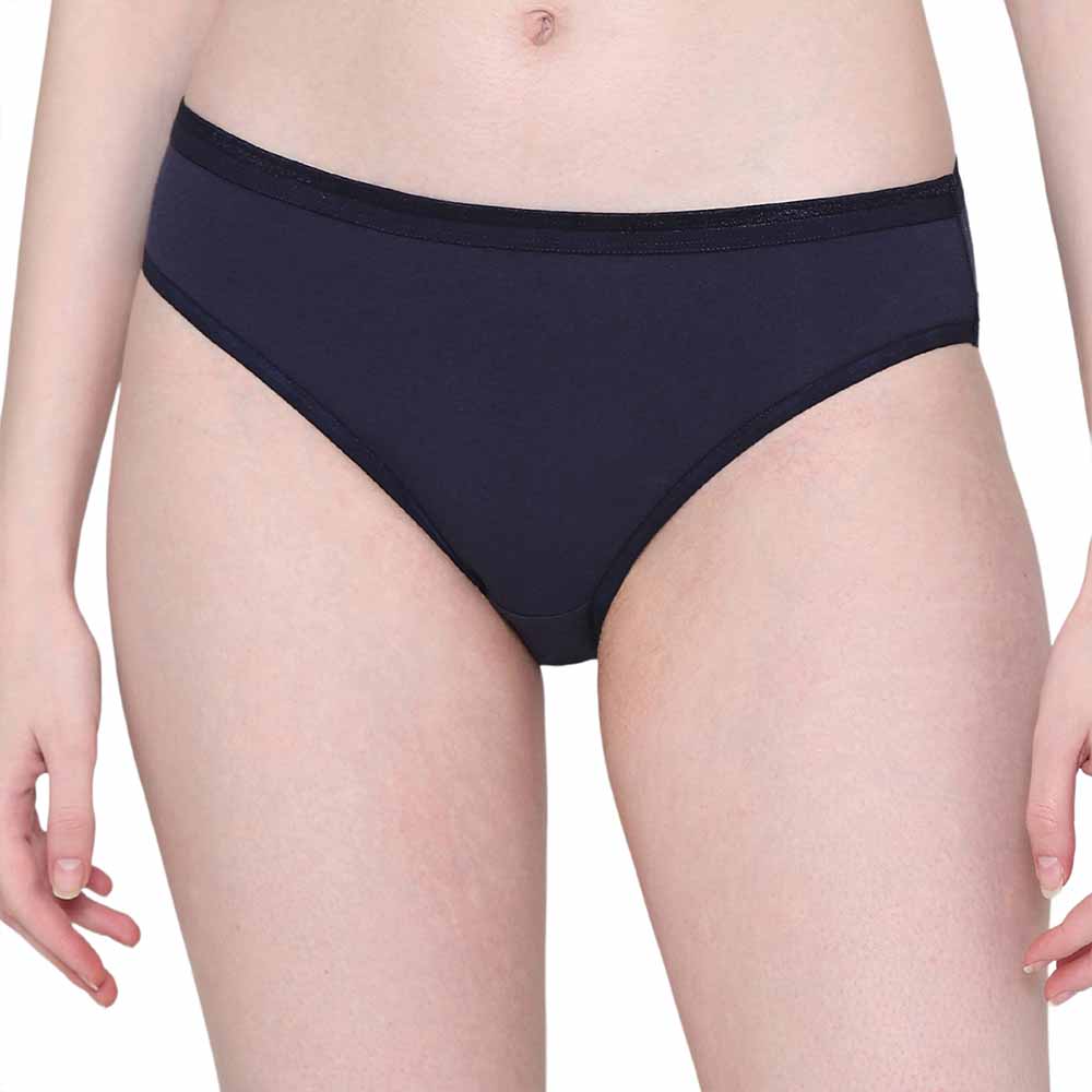 Cotton Low Waist Medium Coverage Everyday Wear Pack of 3  Bikini Panty
