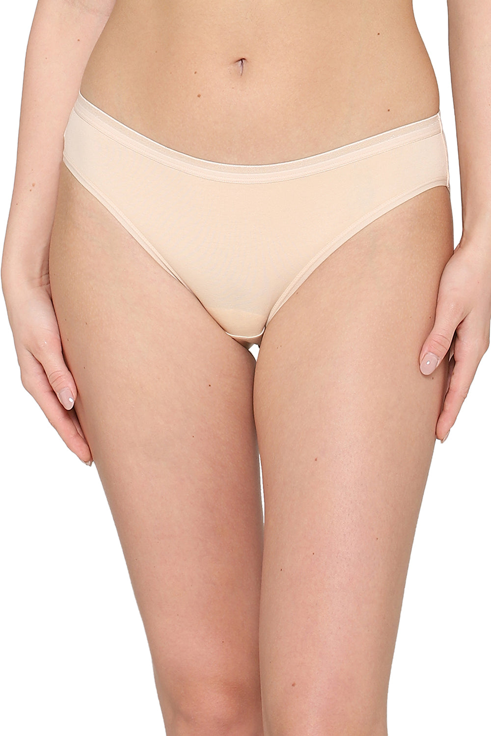 Cotton Low Waist Medium Coverage Everyday Wear Pack of 3 Bikini Panty