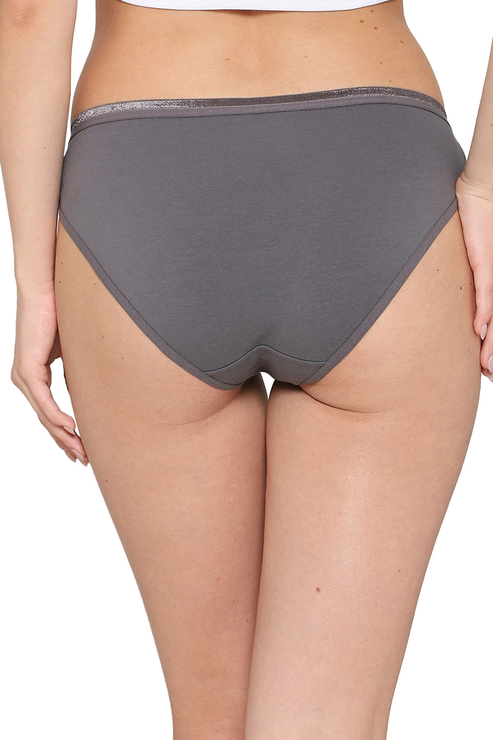 Cotton Low Waist Medium Coverage Everyday Wear Pack of 3 Bikini Panty