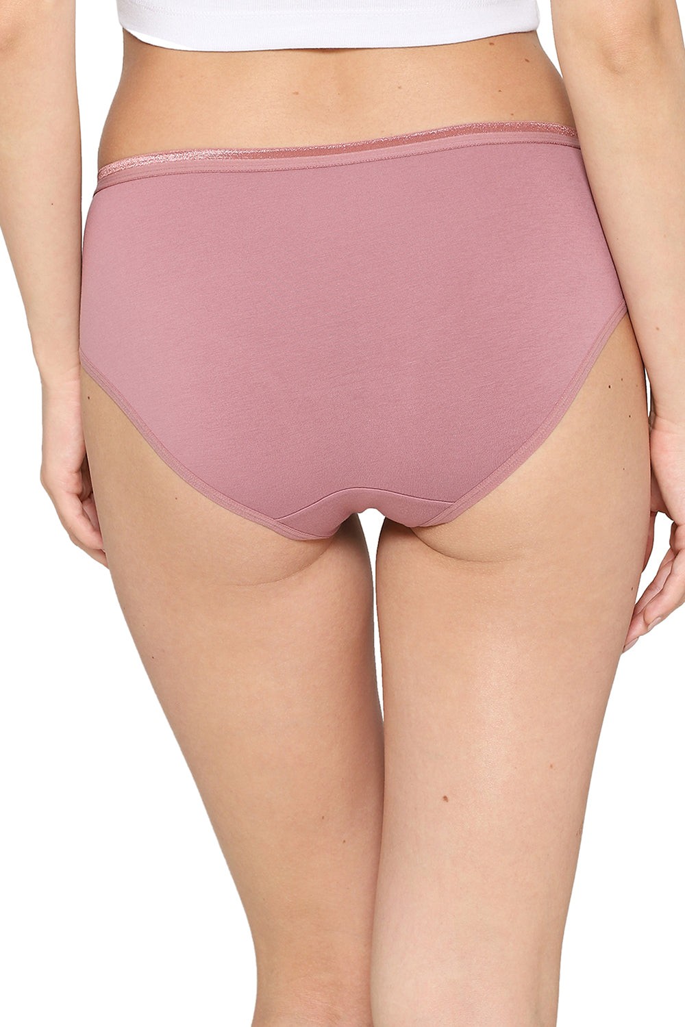 Cotton Mid Waist Medium Coverage Everyday Wear Pack of 3 Hipster Panty