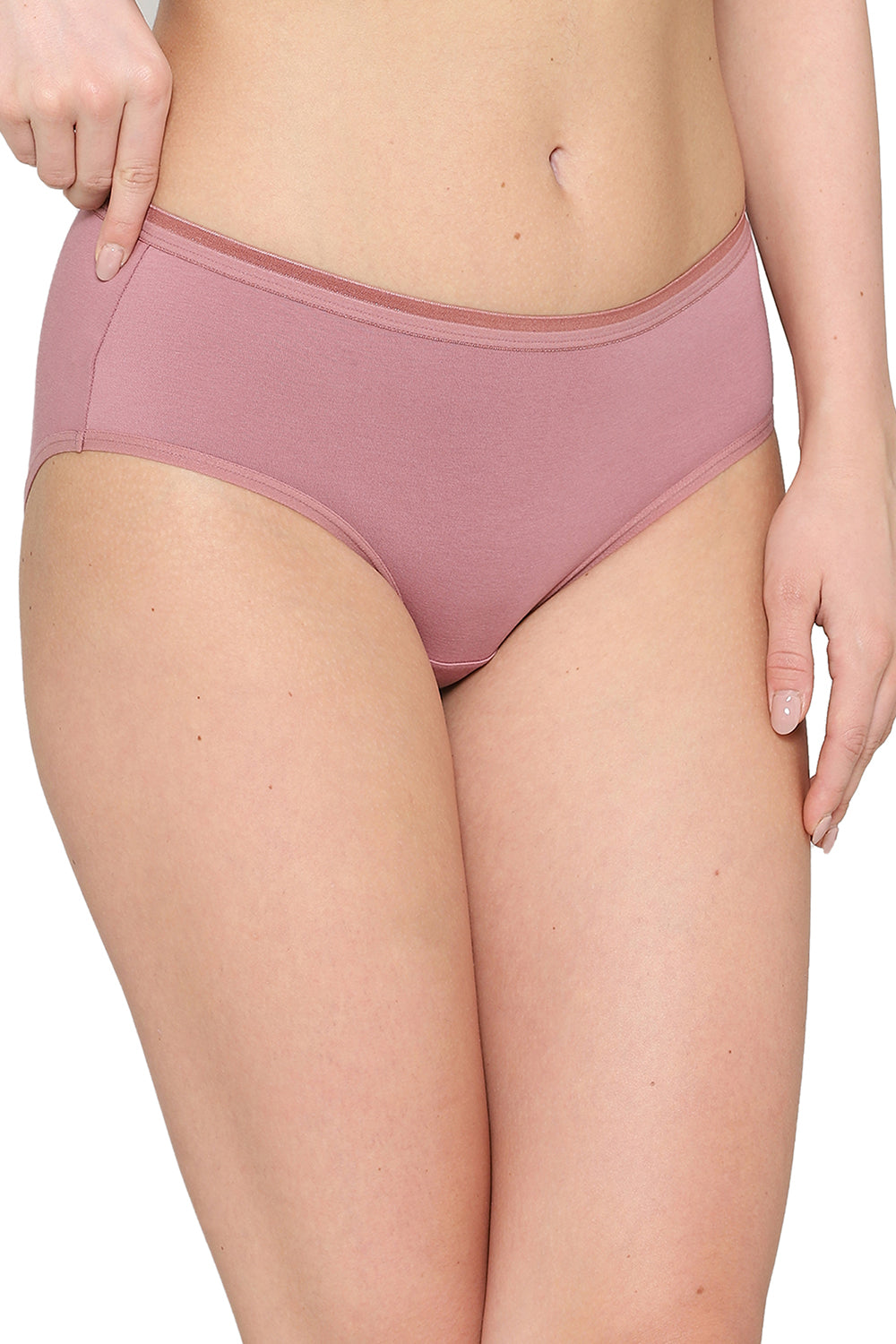 Cotton Mid Waist Medium Coverage Everyday Wear Pack of 3 Hipster Panty