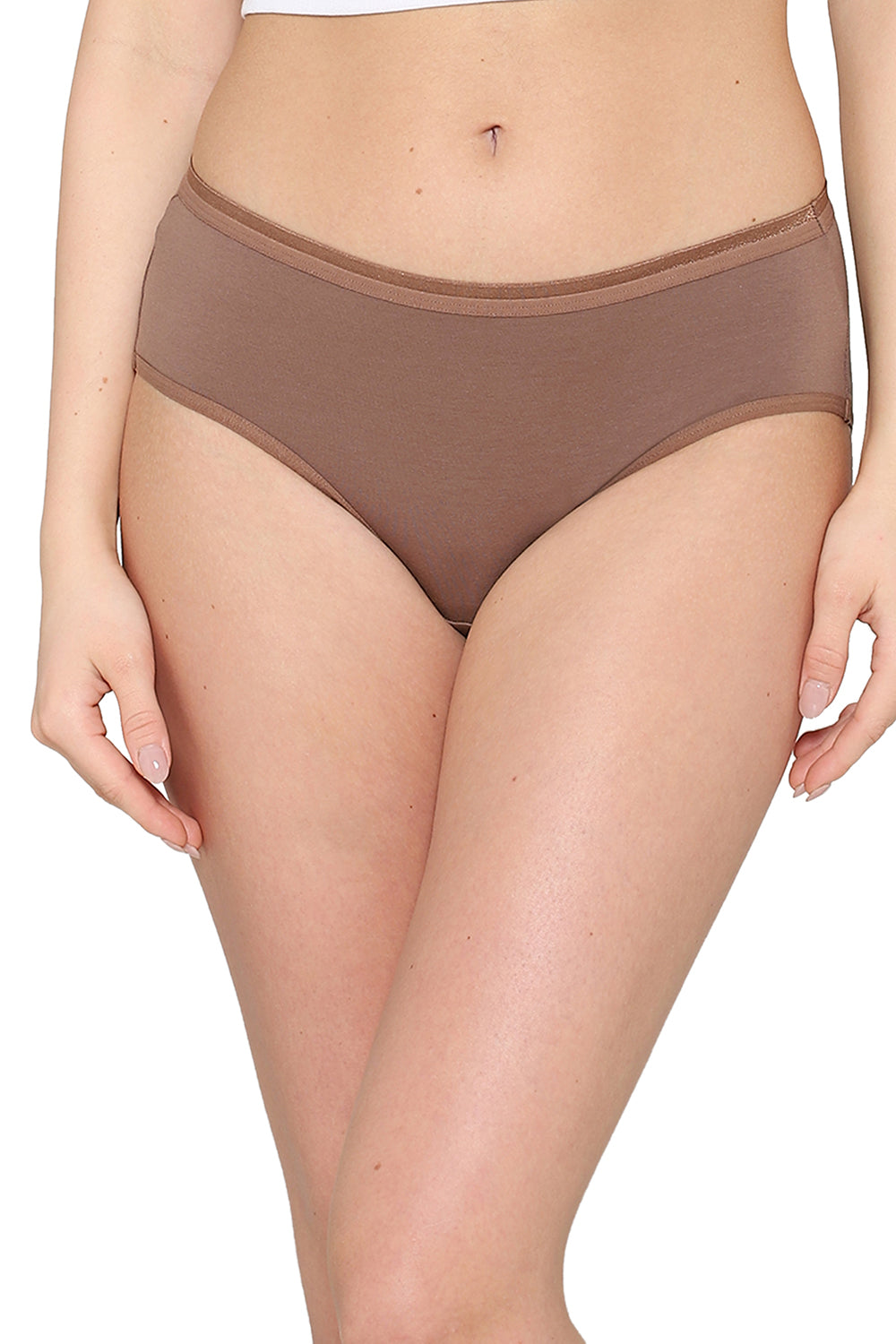 Cotton Mid Waist Medium Coverage Everyday Wear Pack of 3 Hipster Panty
