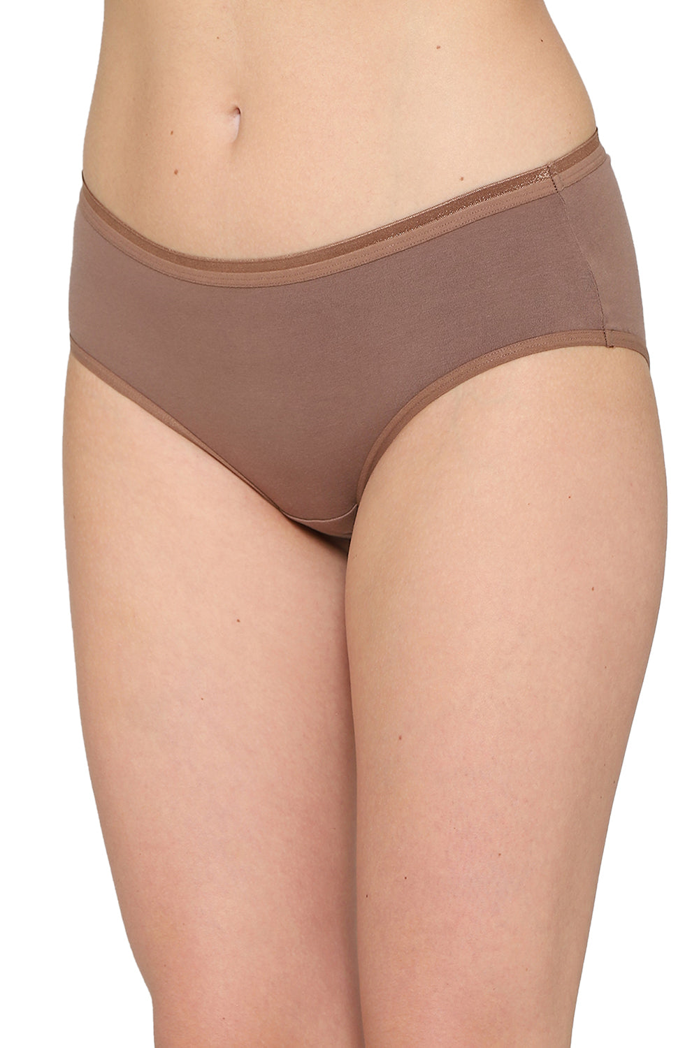 Cotton Mid Waist Medium Coverage Everyday Wear Pack of 3 Hipster Panty