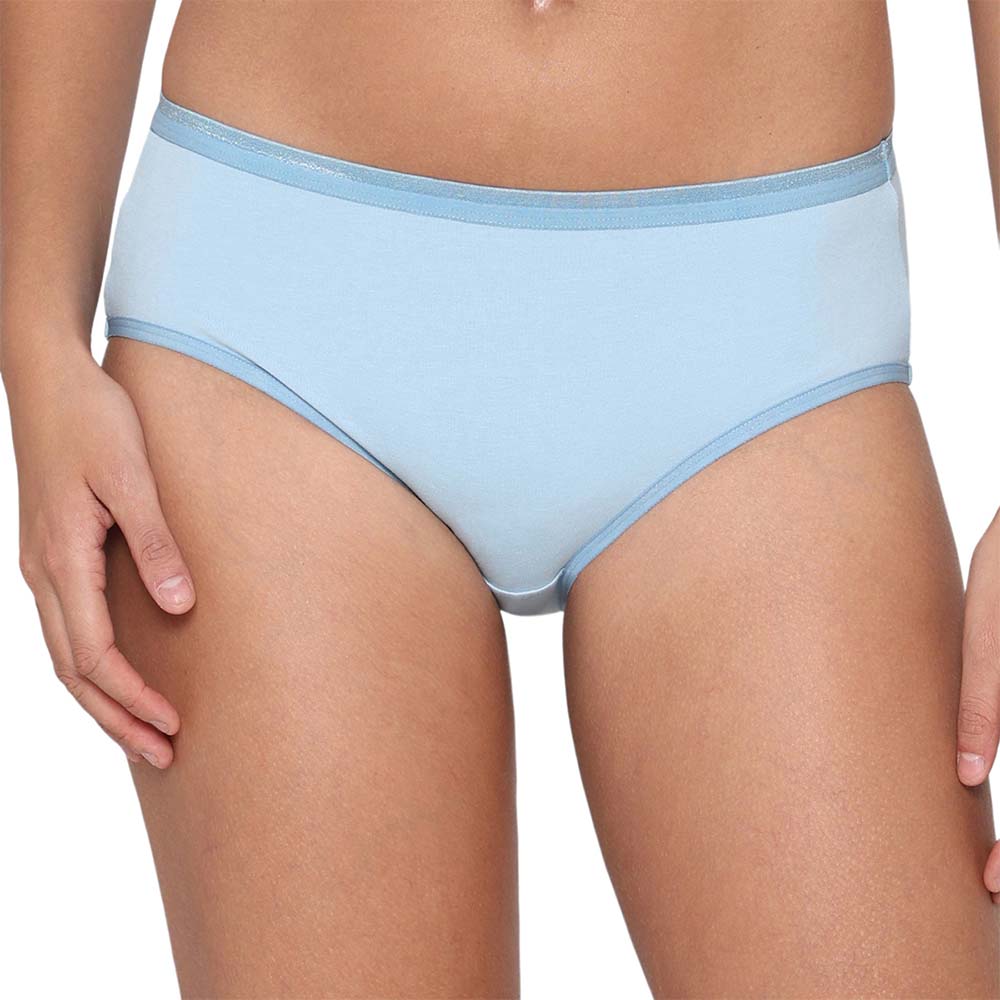 Cotton Mid Waist Medium Coverage Everyday Wear Pack of 3  Hipster Panty