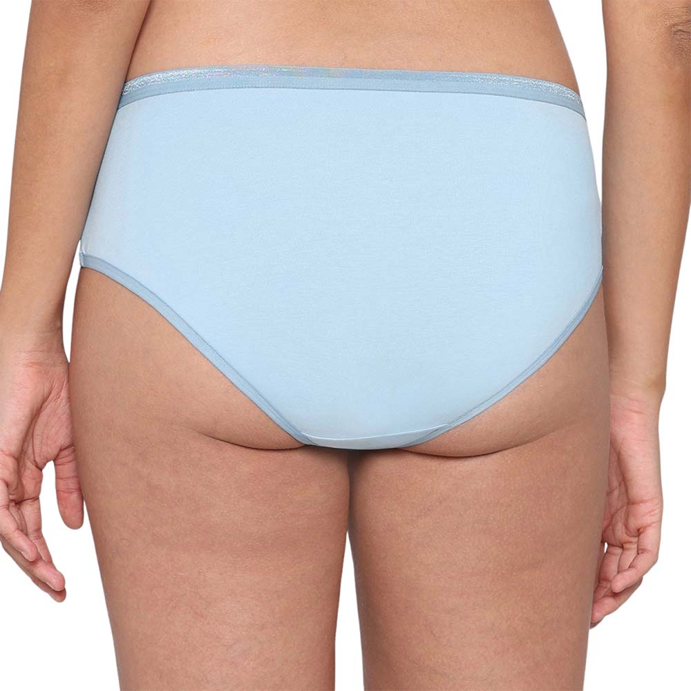Cotton Mid Waist Medium Coverage Everyday Wear Pack of 3  Hipster Panty