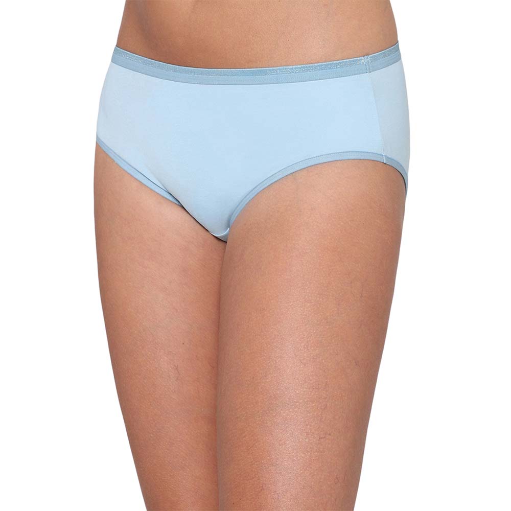 Cotton Mid Waist Medium Coverage Everyday Wear Pack of 3  Hipster Panty