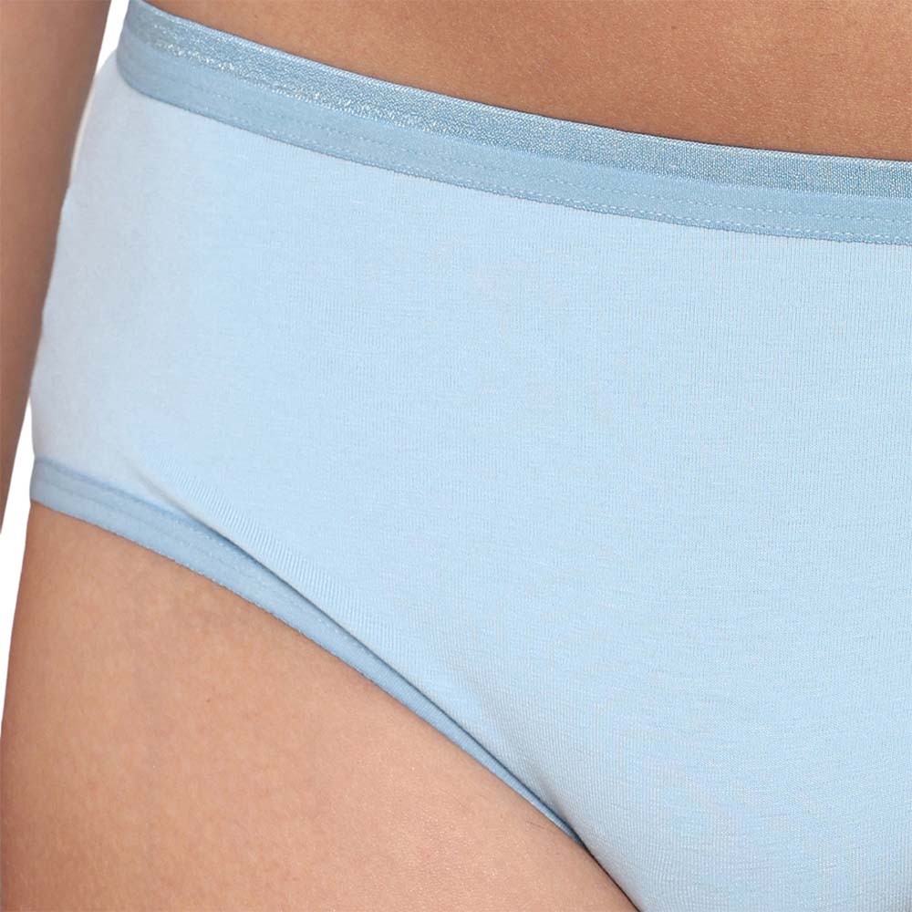 Cotton Mid Waist Medium Coverage Everyday Wear Pack of 3  Hipster Panty