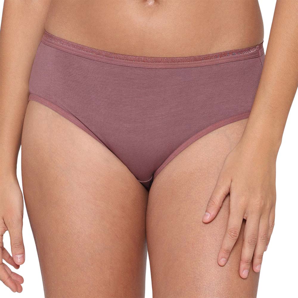 Cotton Mid Waist Medium Coverage Everyday Wear Pack of 3  Hipster Panty