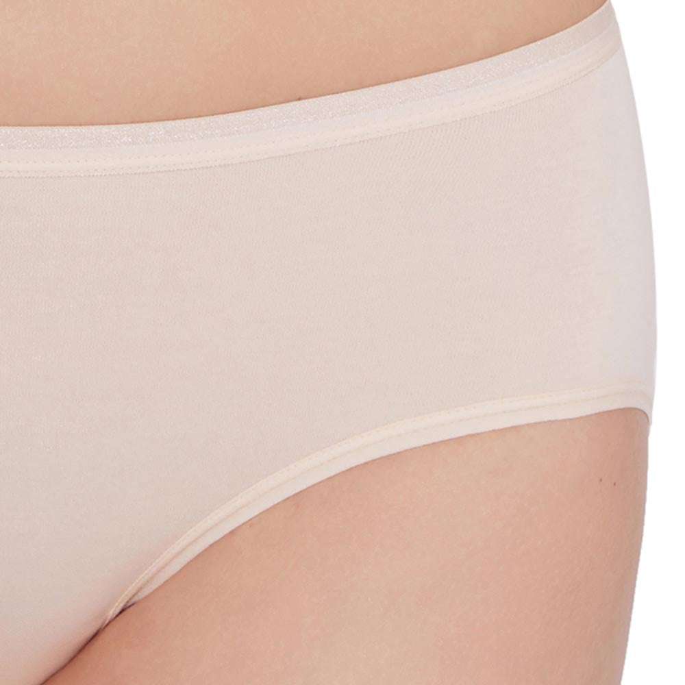 Cotton Mid Waist Medium Coverage Everyday Wear Pack of 3  Midi Panty