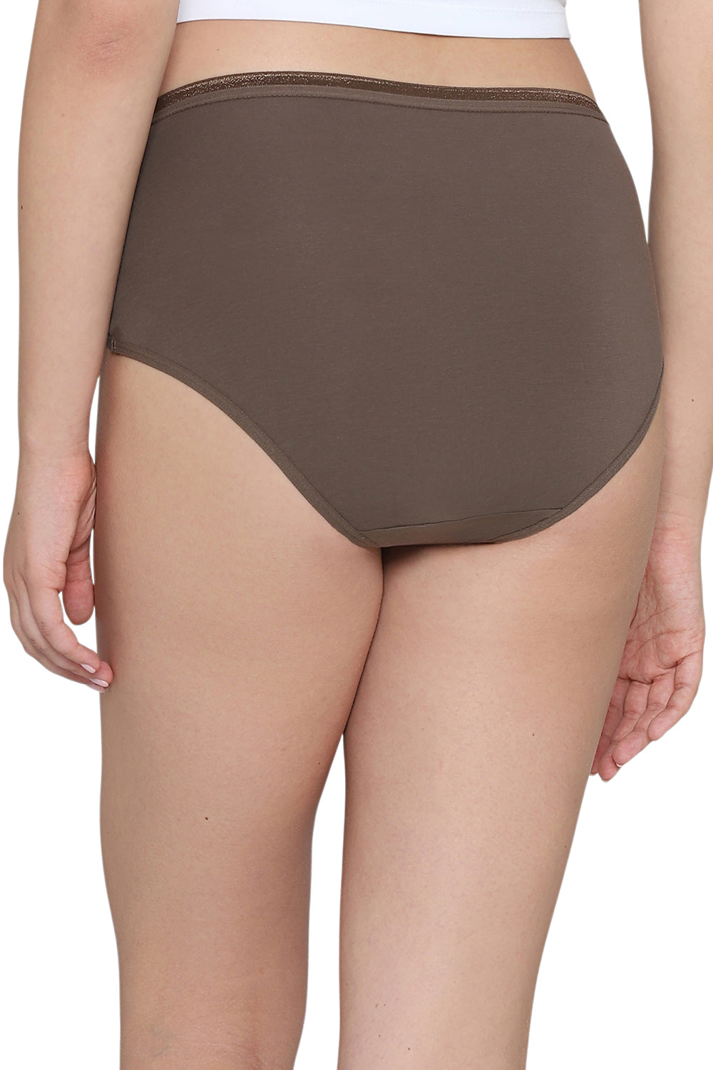 Cotton Mid Waist Medium Coverage Everyday Wear Pack of 3 Midi Panty