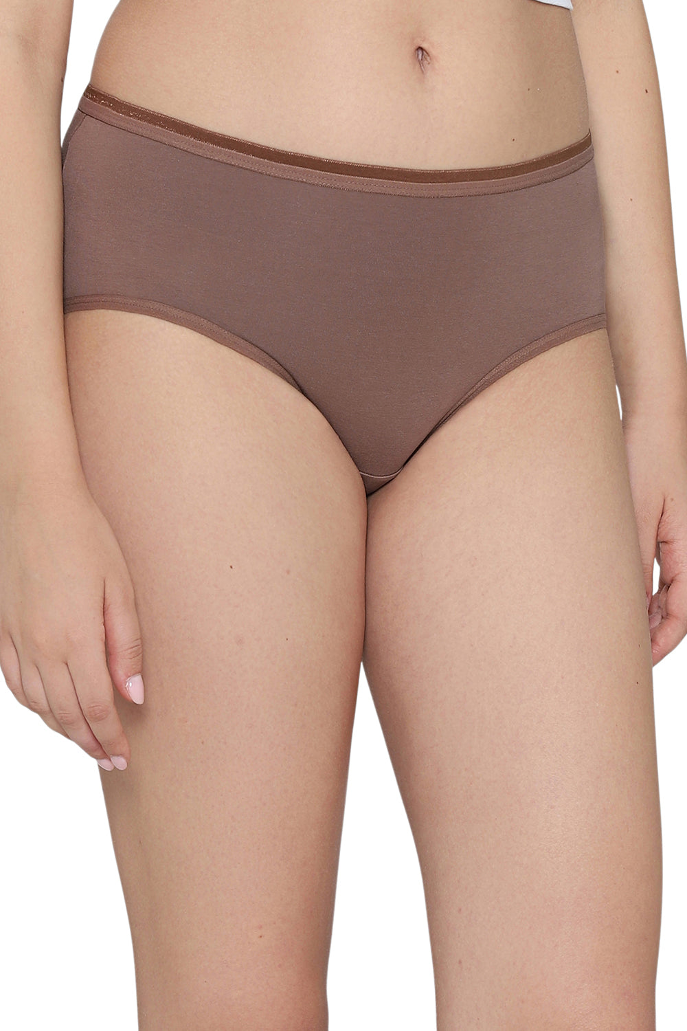 Cotton Mid Waist Medium Coverage Everyday Wear Pack of 3 Midi Panty