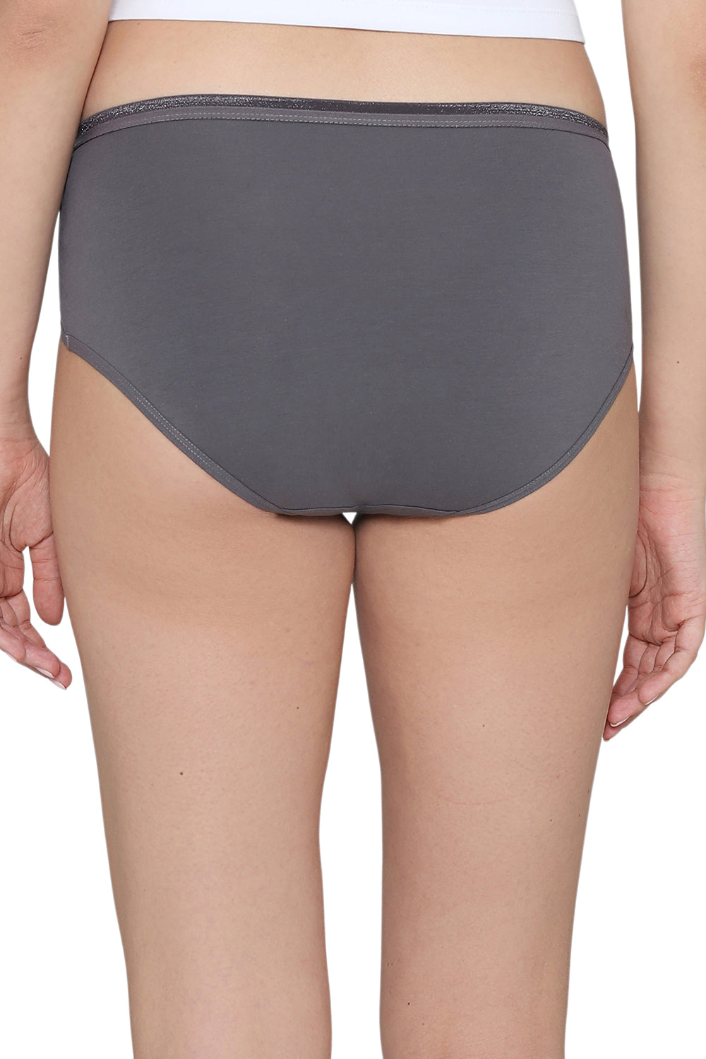 Cotton Mid Waist Medium Coverage Everyday Wear Pack of 3 Midi Panty