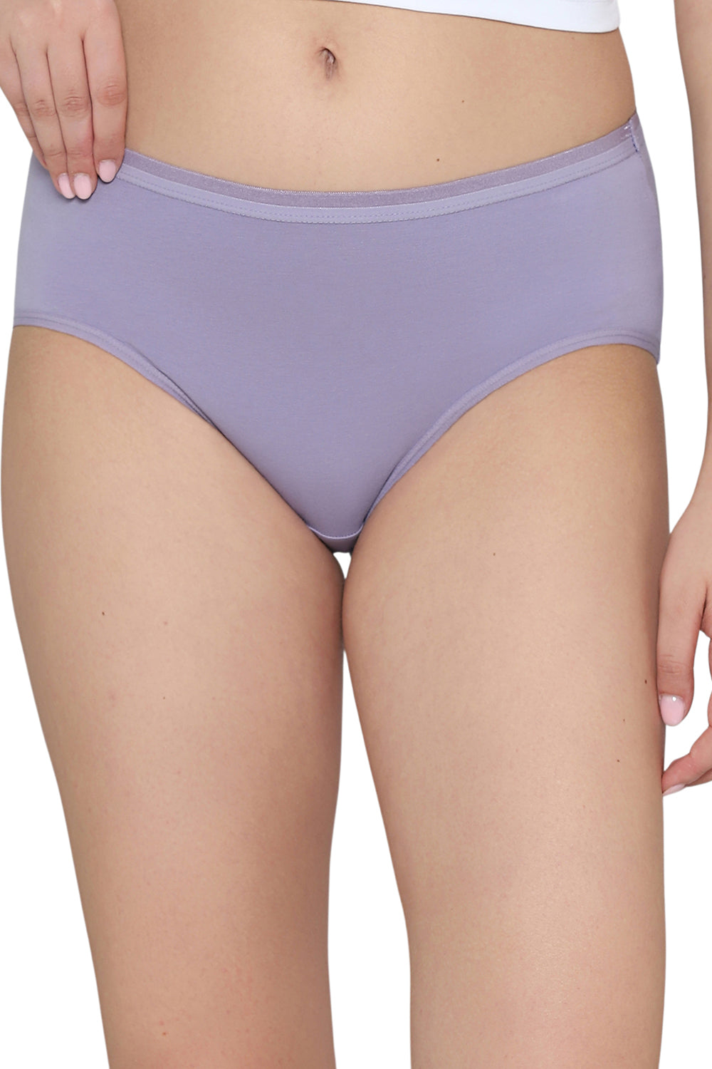 Cotton Mid Waist Medium Coverage Everyday Wear Pack of 3 Midi Panty