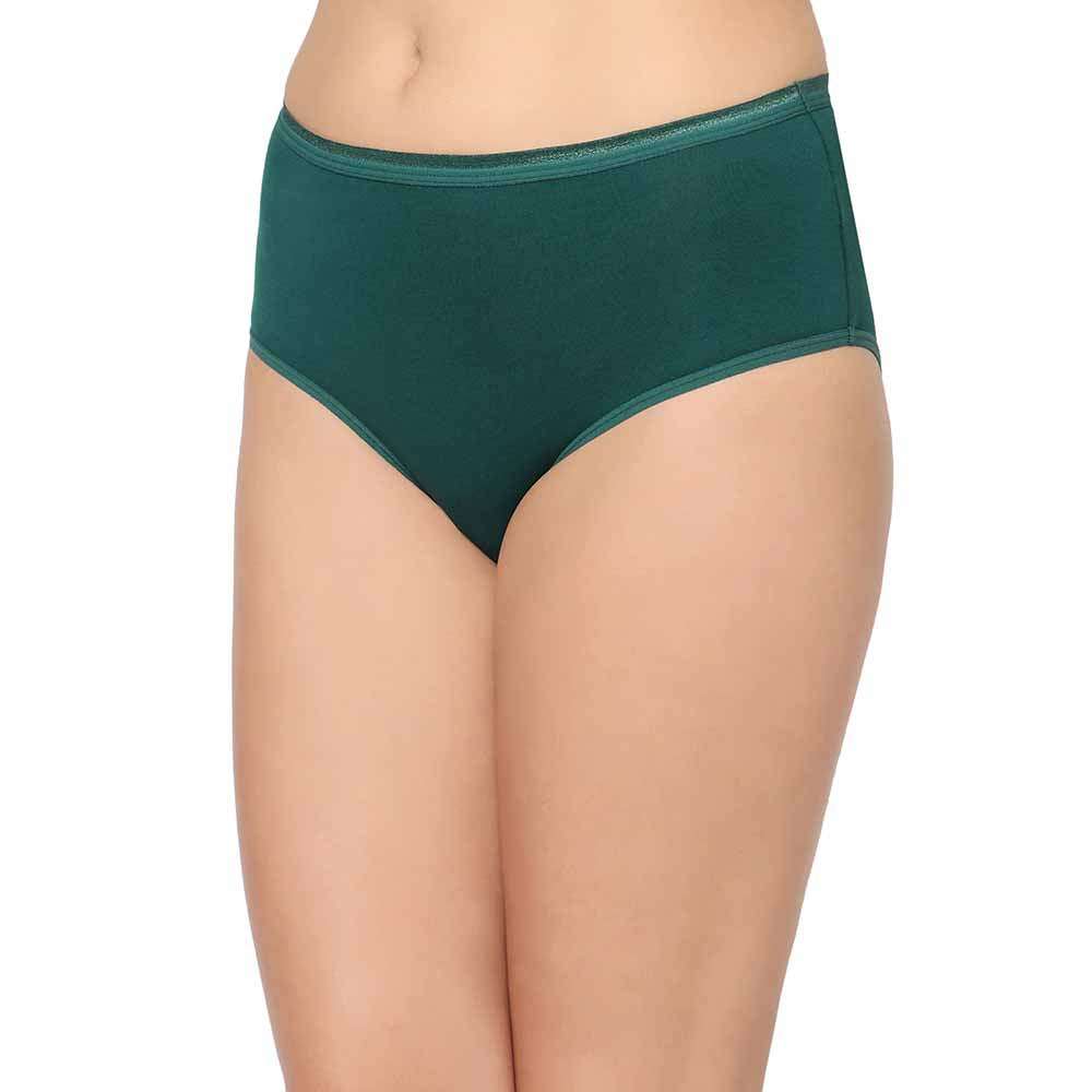 Cotton Mid Waist Medium Coverage Everyday Wear Pack of 3  Midi Panty