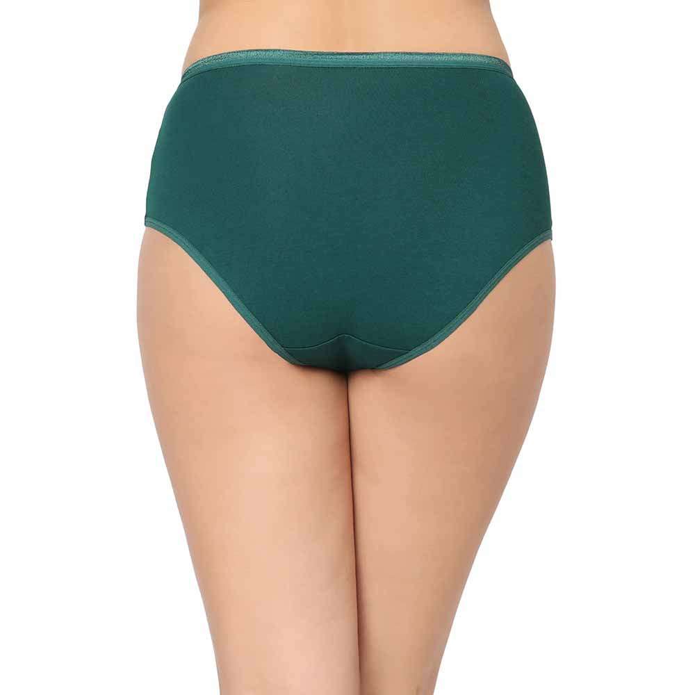 Cotton Mid Waist Medium Coverage Everyday Wear Pack of 3  Midi Panty