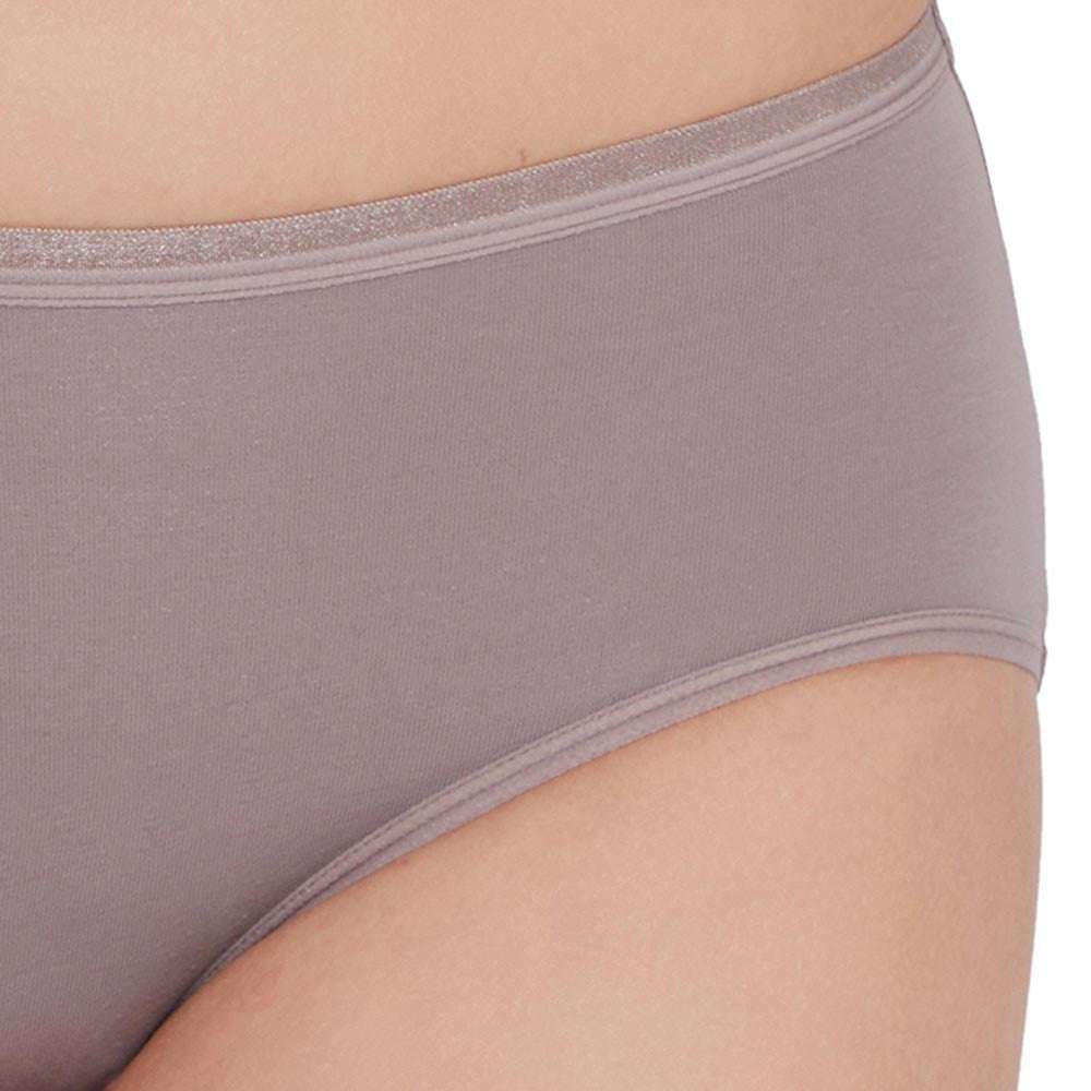 Cotton Mid Waist Medium Coverage Everyday Wear Pack of 3  Midi Panty