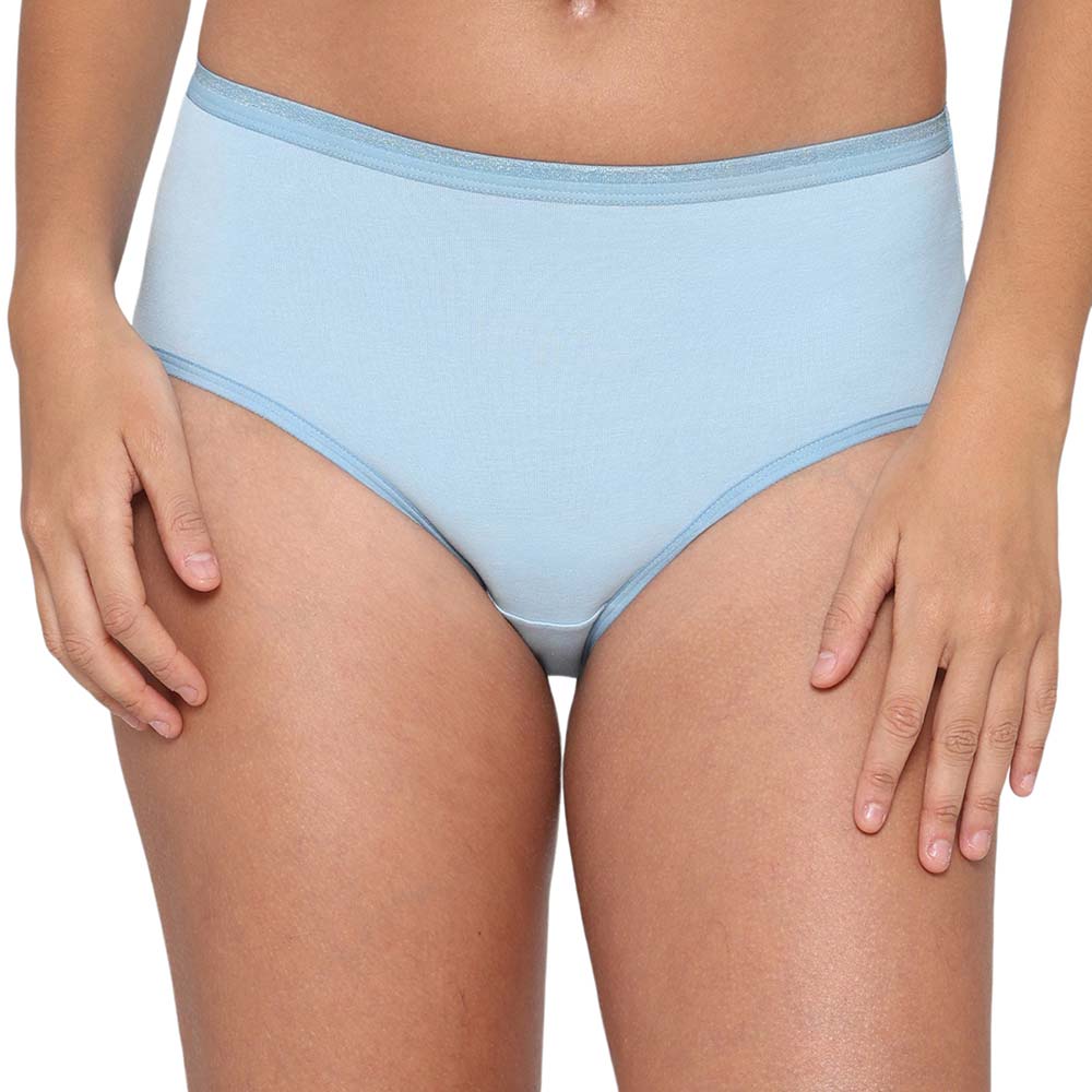 Cotton Mid Waist Medium Coverage Everyday Wear Pack of 3 Midi Panty