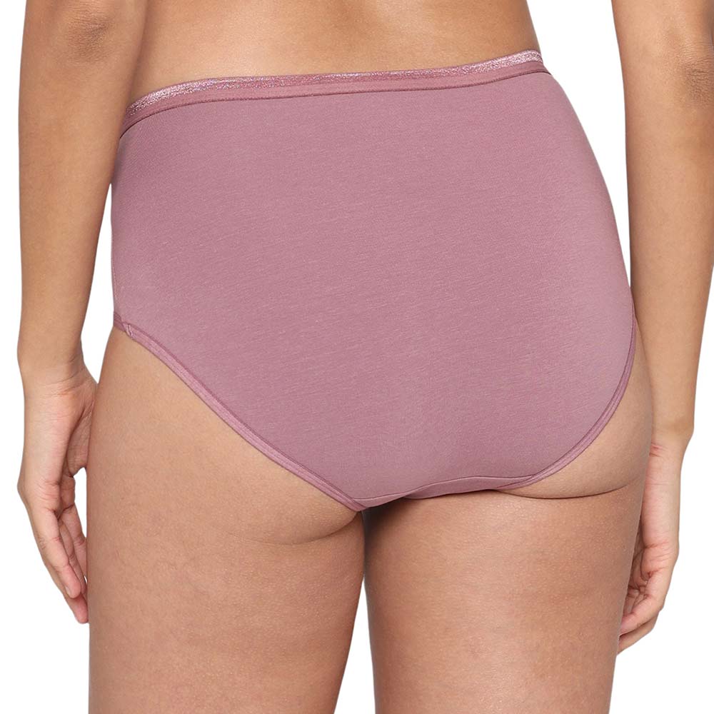 Cotton Mid Waist Medium Coverage Everyday Wear Pack of 3 Midi Panty
