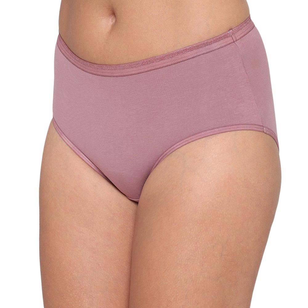 Cotton Mid Waist Medium Coverage Everyday Wear Pack of 3 Midi Panty