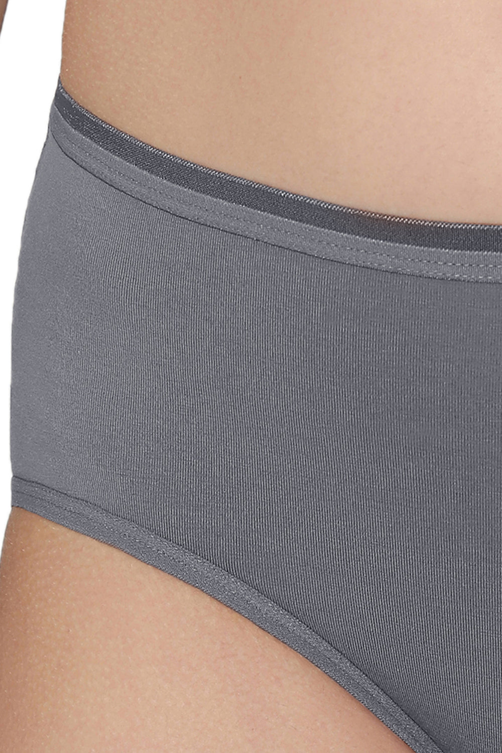 Cotton Mid Waist Medium Coverage Everyday Wear Pack of 3 Midi Panty