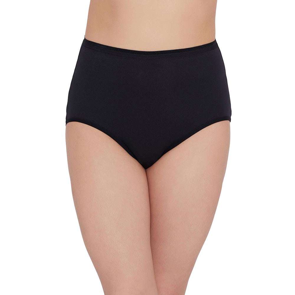 Cotton High Waist Full Coverage Everyday Wear Pack of 3  Full Brief Maxi Panty