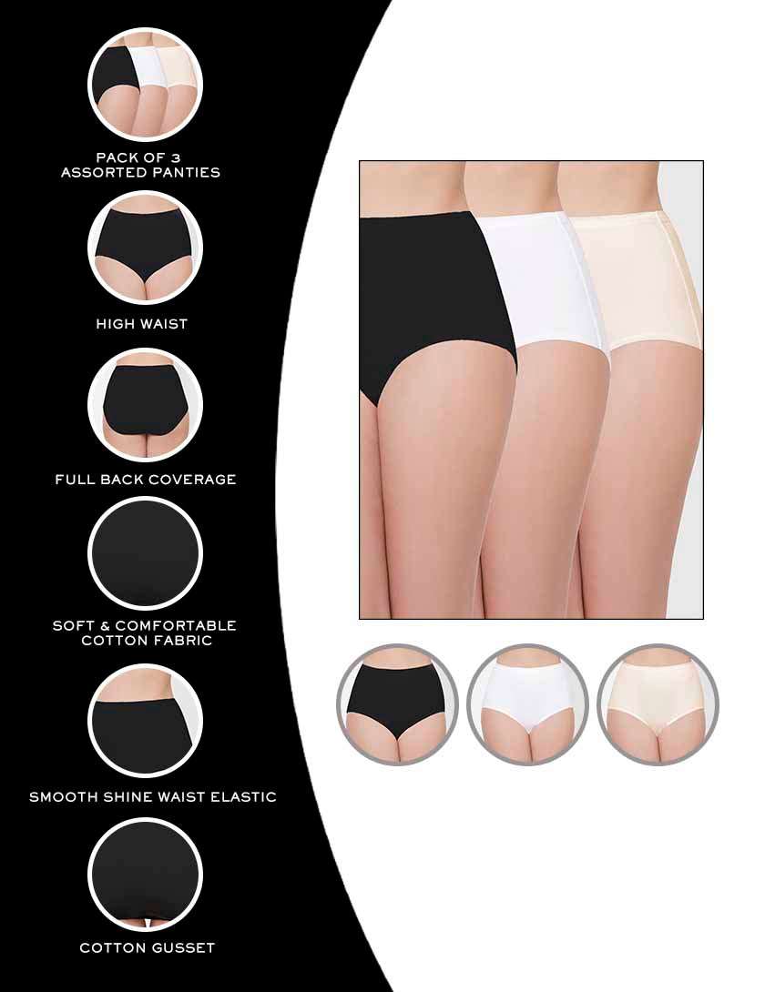 Buy bebe Womens 3 Pack No Panty Lines Thong Underwear Panties  Tryst/White/Black Large Online at desertcartINDIA