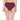 BASICS Zoe Mid-waist Medium Coverage Everyday wear Hipster Panty - Wine