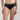 Wacoal Women’s BASICS Zoe Mid-waist Medium Coverage  Everyday wear Hipster Panty-Black